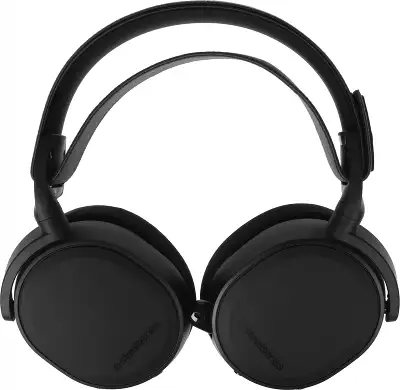 Наушники с микрофоном Steelseries Arctis 7+ черный мониторные Radio оголовье (61470)