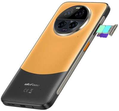 Смартфон Ulefone Armor 23 Ultra 12+512 Umbra Orange/6.78” IPS/FHD+/MTK Dimensity 8020/And13/50+64+50+8MP/50MP/IP69K/5280mAh