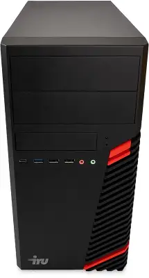 Компьютер IRU Home 310H6SM G7400 3.7 ГГц/8/256 SSD/без ОС,черный