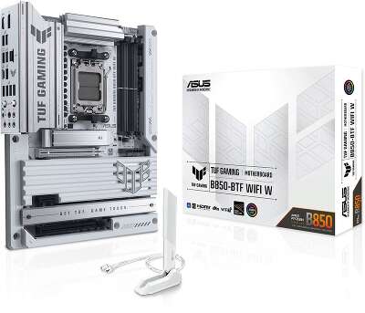 Материнская плата ASUS TUF GAMING B850-BTF WIFI W AM5 ATX 4xDDR5 2xPCIEx16 PCIEx1 3xM.2 USB-C DP HDMI 2.5GLAN WI FI 7