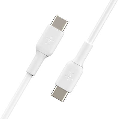 Кабель Belkin USB-C - USB-C , 1 м, White [CAB003bt1MWH]