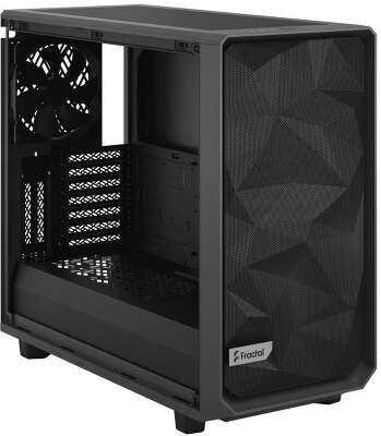 Корпус Fractal Design Meshify 2 Light Tempered Glass, темно-серый, EATX, Без БП (FD-C-MES2A-04)