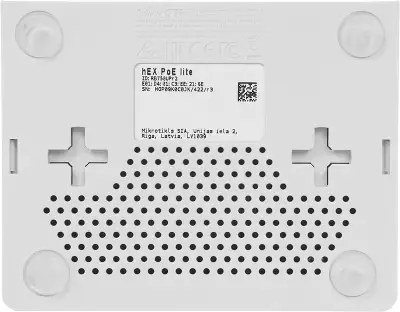 Роутер MikroTik hEX PoE lite (RB750UPR2) 10/100BASE-TX белый