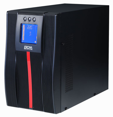 Источник бесперебойного питания Powercom MACAN, On-Line, 1500VA/1500W, Tower, 6*IEC320-C13, Serial+USB, SNMP Slot (1186436)