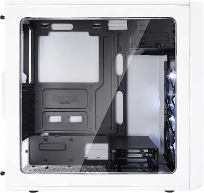 Корпус Fractal Design Focus G White, белый, ATX, Без БП (FD-CA-FOCUS-WT-W)