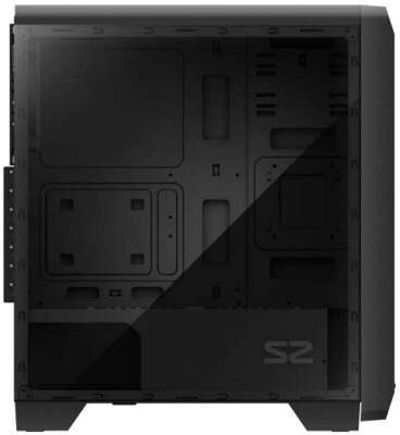 Корпус MidiTower Zalman S2 black (ATX, без БП, 2xUSB2.0 Type-A + USB3.2 Type-A) (Zalman S2)