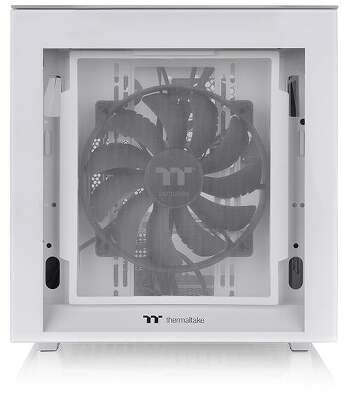 Корпус Thermaltake Divider 200 TG Snow, белый, mATX, Без БП (CA-1V1-00S6WN-00)