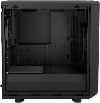 Корпус Fractal Design Meshify 2 Mini Black TG Dark Tint, черный, mATX, Без БП (FD-C-MES2M-01)