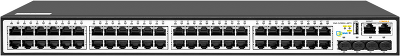 Коммутатор SNR Управляемый коммутатор уровня 3, 48 портов 10/100/1000Base-T и 4 порта 1/10GbE (SFP+).