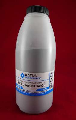 Тонер для картриджей Q1338A,Q5942A,Q7516A,CZ192A,CE255X,CRG-724H (фл. 500г) Katun фас.Россия