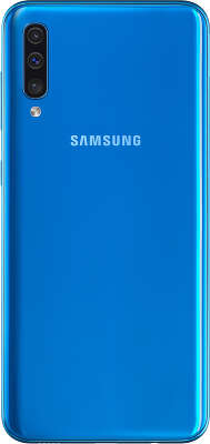 Смартфон Samsung SM-A505F Galaxy A50 64Гб Dual Sim LTE, синий (SM-A505FZBUSER)