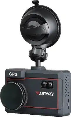 Видеорегистратор с радар-детектором Artway Combo MD-205 GPS черный