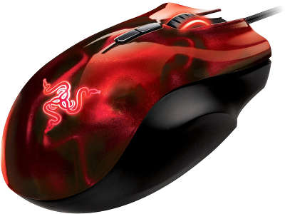 Мышь Razer Naga Hex, Red