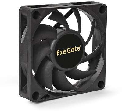 Вентилятор ExeGate EX07015H3PM, 70мм, 3000rpm, 26 дБ, 3pin+Molex