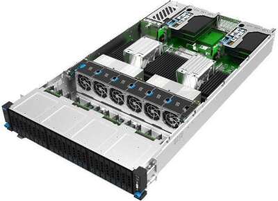 Платформа системного блока ZKKR CR224-850-NV( AMD) 2U Dual AMD processor, 7002 CPU(Rome Series), 7001 series (Naples Series) up to