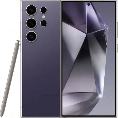 Смартфон Samsung S24 Ultra, Snapdragon 8 Gen 3, 12Gb RAM, 256Gb, фиолетовый (SM-S928BZVGCAU)