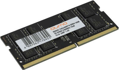 Модуль памяти DDR4 SODIMM 16Gb DDRDDR2400 Qumo (QUM4S-16G2400P16)