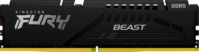 Память оперативная/ Kingston 32GB 6000MT/s DDR5 CL36 DIMM FURY Beast Black EXPO