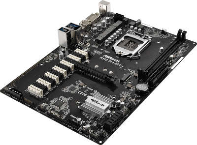 Мат. плата Asrock H110 PRO BTC+