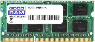 Модуль памяти SO-DIMM DDR4 8192Mb DDR2400 GoodRam [GR2400S464L17S/8G]