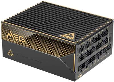 Блок питания ПК MSI MEG Ai1600T PCIE5 , 1600W, 80+ Titanium, полностью модульный, ATX 3.1, PCIE5.1, RTL