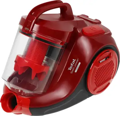Пылесос Tefal Swift Power Cyclonic TW2913EA 750Вт красный/черный