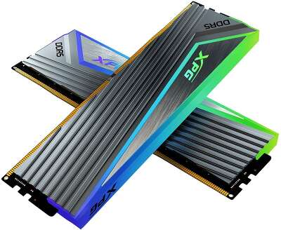 Модуль памяти ADATA 32GB DDR5 6400 DIMM XPG CASTER Gray, Kit (2x16GB), RTL