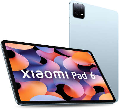 Планшетный компьютер 11" Xiaomi Pad 6 6Gb ОЗУ, 128Gb Mist blue