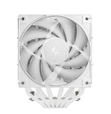 Кулер для процессора DEEPCOOL AG620 WH ARGB V2 LGA20XX/1700/1200/115X/AM5/AM4 (9шт/кор, TDP 260W, PWM, ARGB DUAL Fan 120mm, 6 тепл. трубок, белый) RET (R-AG620-WHAMMN-GJD)