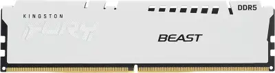 Память DDR5 16GB 6800MHz Kingston KF568C34BW-16 Fury Beast RTL Gaming PC5-54400 CL34 DIMM 288-pin 1.4В kit dual rank с радиатором Ret