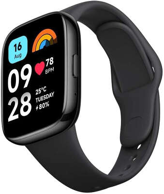 Смарт-часы Xiaomi Redmi Watch 3 Active Black (BHR7266GL)