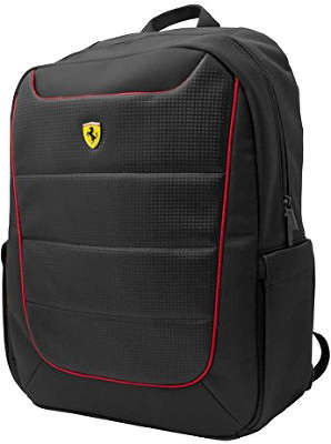 Рюкзак Ferrari для ноутбуков 15" Scuderia Backpack Nylon/PU, Black [FEBP15BK]