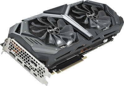 Видеокарта Palit nVidia GeForce RTX 2080 GAMEROCK 8G 8Gb GDDR6 PCI-E HDMI, 3DP