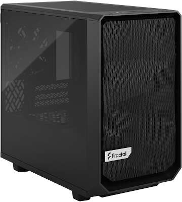 Корпус Fractal Design Meshify 2 Nano Black TG Dark Tint, черный, Mini-ITX, Без БП (FD-C-MES2N-01)