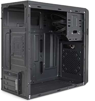 Exegate EX286429RUS Корпус Minitower ExeGate BA-309U2 (mATX, без БП, 1*USB+2*USB3.0, HD аудио, черный)