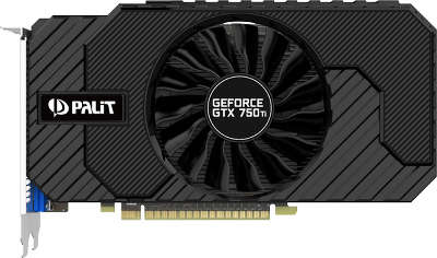 Видеокарта PCI-E NVIDIA GeForce GTX750Ti STORMX OC 2048MB DDR5 Palit [NE5X75TSHD41-1076F]