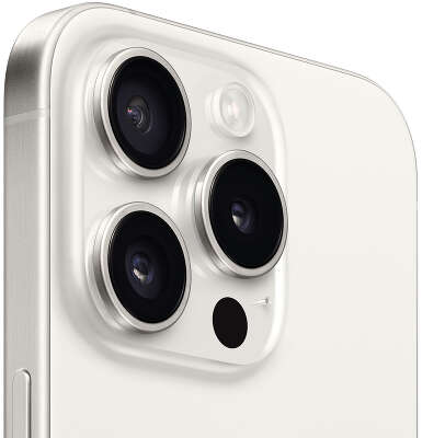 Смартфон Apple A3104 iPhone 15 Pro 128Gb белый титан моноблок 3G 4G 2Sim 6.1" 1179x2556 iOS 17 48Mpix 802.11 a/b/g/n/ac/ax NFC GPS GSM900/1800 Protect