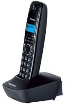 Panasonic KX-TG1611RUH (серый) {АОН, Caller ID,12 мелодий звонка,подсветка дисплея,поиск трубки}