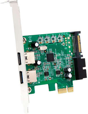 Контроллер PCI-E x 4 USB3.0 (2 внутренних) Speed Dragon [FG-EU312C-2-BU01]