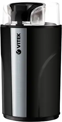 Кофемолка Vitek VT-8366 400Вт сист.помол.:ротац.нож вместим.:70гр черный