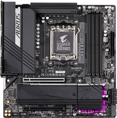 Материнская плата/ MB GIGABYTE AMD B650 sAM5, 4xDDR5(192GB), HDMI 2.1/DP, 2xPCIe 4.0x16, 1xLAN (2.5GbE), 4xSATA 6Gb/s, 2xM.2, 1xUSB-C, 7xUSB 3.2, 4xUSB 2.0, mATX
