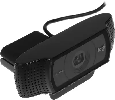 Камера Web Logitech HD Pro C920 черный 2Mpix (1920x1080) USB2.0 с микрофоном (960-001062)