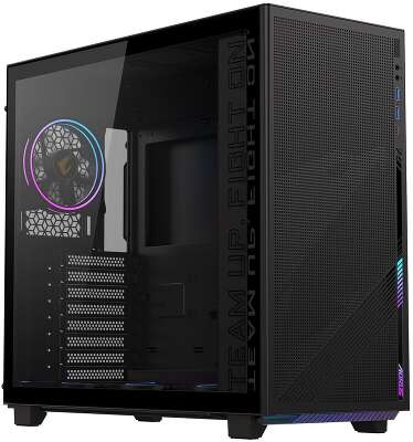 Корпус для ПК Gigabyte AORUS C400G MidTower, ATX, USB-C x1, USB 3.0 x2, Audio I/O, Black,TG