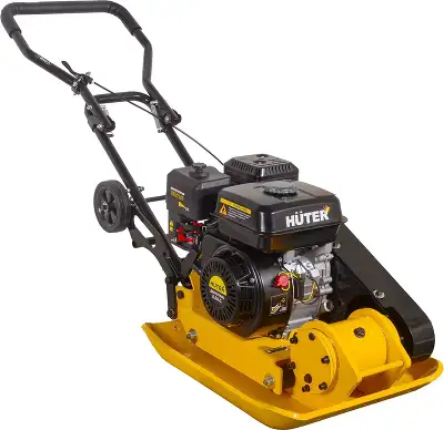 Виброплита Huter VP-35 4780Вт 6.5л.с. бензиновый желтый (74/6/1)