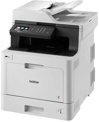 Brother MFC-L8690CDW МФУ, A4, цвет., 31стр/мин, 512Мб, дуплекс, ADF50,GigaLAN, WiFi, USB (старт.картр.3000/1800стр) (MFCL8690CDWR1/MFCL8690CDWG1)