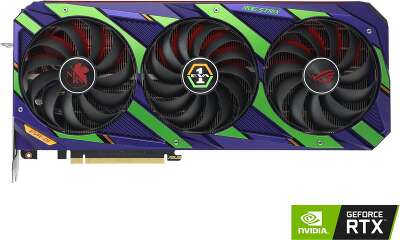 Видеокарта ASUS NVIDIA nVidia GeForce RTX 3080 OC EVA Edition 12Gb DDR6X PCI-E VGA, 2HDMI, 3DP