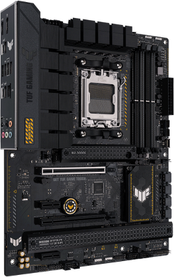 Материнская плата ASUS TUF GAMING B650-PLUS, AM5, B650, 4*DDR5, 4*SATA, 3*M.2, 2*USB 3.2, 4*USB 2.0, Type-C, 3*PCIx16, 2*PCIx1, DP+HDMI, ATX; 90MB1BY0-M0EAY0