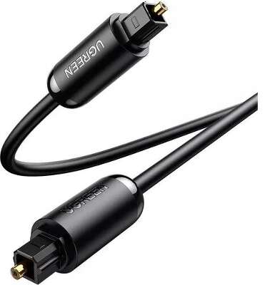 Аудиокабель UGREEN AV122 (70892) Toslink Optical Male To Male Audio Cable. Длина: 2 м. Цвет: черный