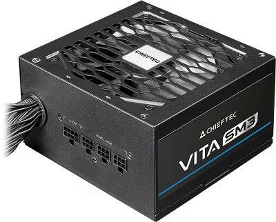 Блок питания Chieftec Vita SM3 BPX-850-C (ATX 3.1, 850W, 80 PLUS BRONZE, Active PFC, 120mm fan, Semi-modular Cable Management) Retail