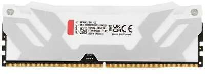 Модуль памяти DDR5 DIMM 32Gb DDR6000 Kingston Fury Renegade White RGB (KF560C32RWA-32)
